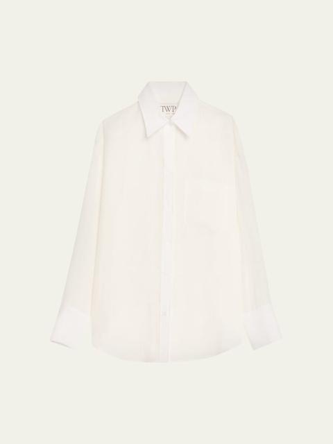TWP Big Joe Cotton Button-Front Shirt
