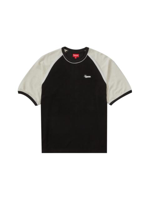 Supreme Supreme Terry Raglan S/S Top Black