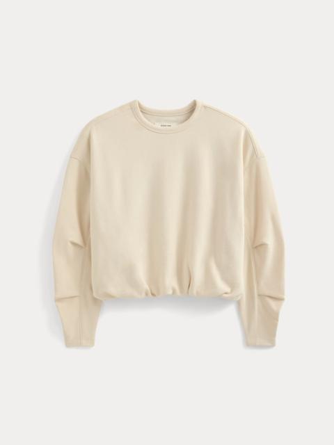 EVERLANE LIGHTWEIGHT TERRY BUBBLE SWEATSHIRT