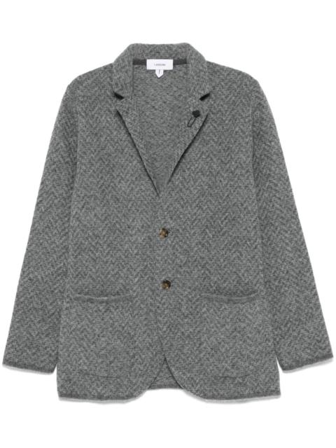 LARDINI brushed blazer