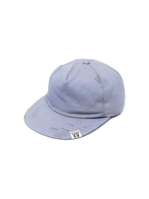 Maison MIHARAYASUHIRO distressed cotton cap