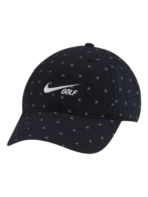 Nike Nike Heritage 86 Washed Club Golf Cap 'Black' DA3388-010