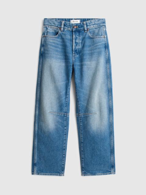 Madewell The Darted Barrel-Leg Jean
