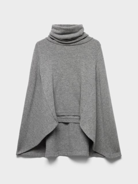 7 For All Mankind HIGH NECK SHAWL SWEATER in Wool