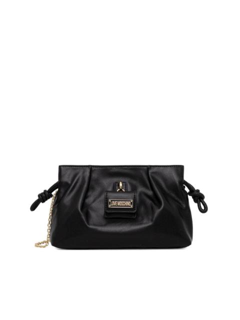 Moschino logo-detail shoulder bag
