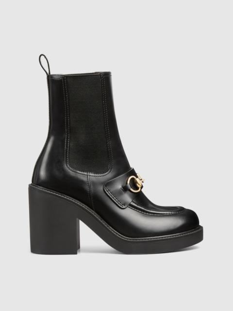 GUCCI Women's Horsebit ankle boot