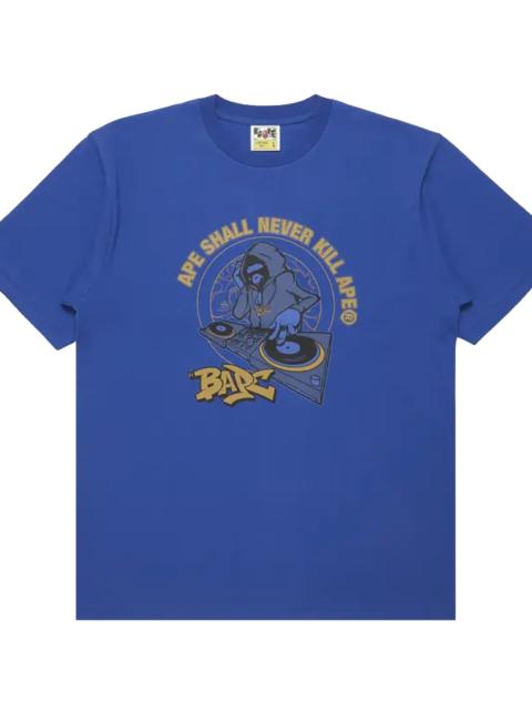 A BATHING APE® (B)Ape DJ Tee "Blue" 1J80 110 047 BLUE
