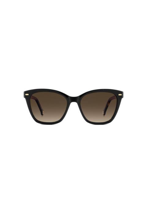 CAROLINA HERRERA square tortoiseshell glasses