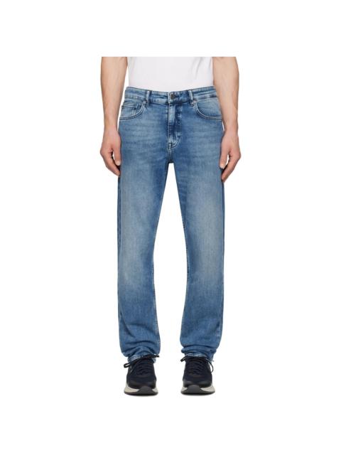 Blue Faded Jeans