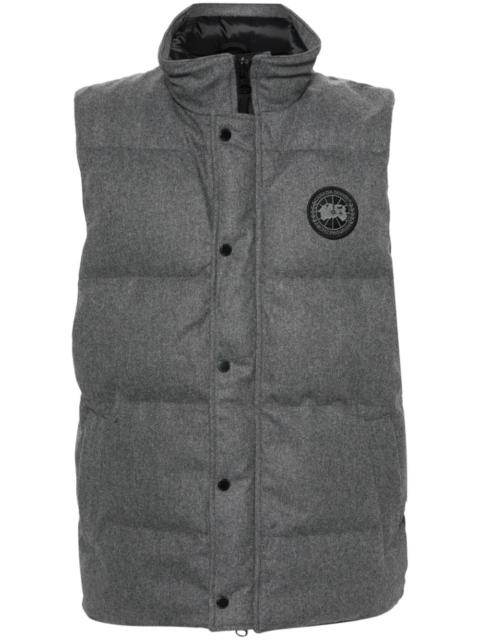 Garson appliquÃ©-logo gilet