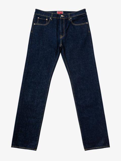 KENZO Blue Bara Slim Fit Jeans
