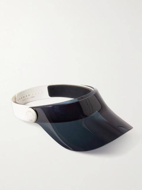 Dior DiorPacific V1U Perspex and rubber visor Blue