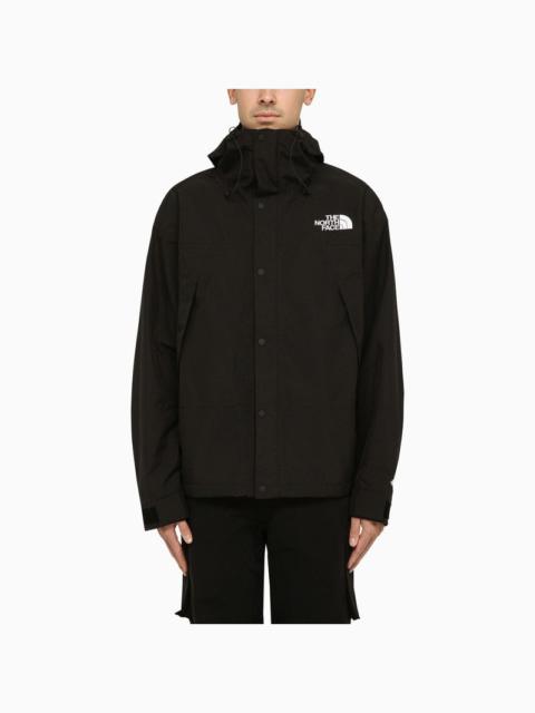 LIGHTWEIGHT BLACK JACKET WITH LOGO