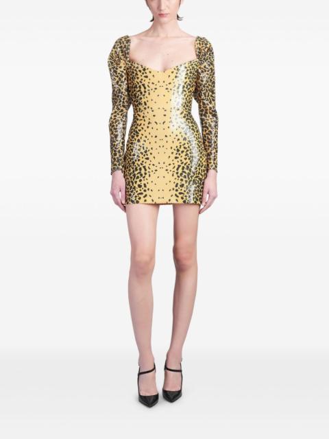 ALEX PERRY sequinned mini dress