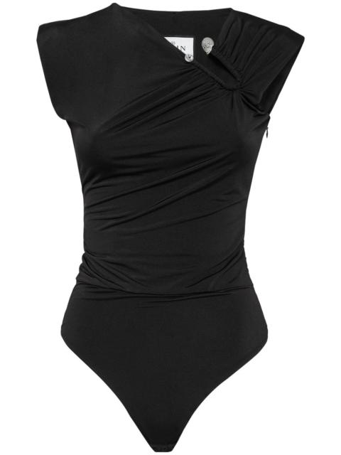 PHILIPP PLEIN shoulder-padded bodysuit