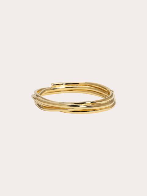 Completedworks 18K Gold-Plated Coiled Bangle