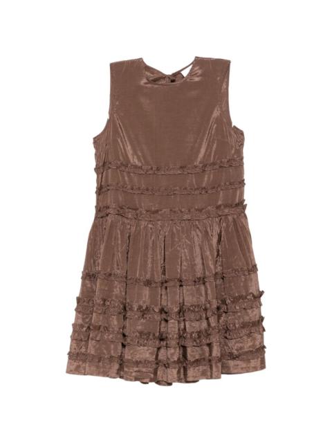 DAMSON MADDER. ruffled drop-waist mini dress