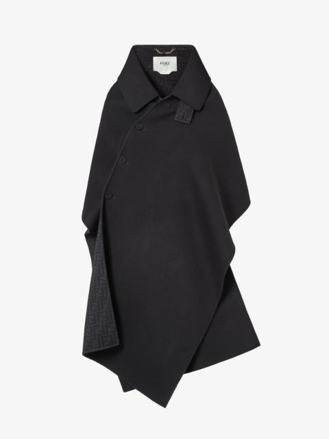 FENDI Cloak Black wool cloak