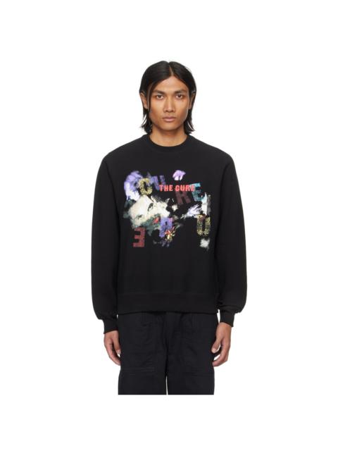 Noah Black Print Sweatshirt