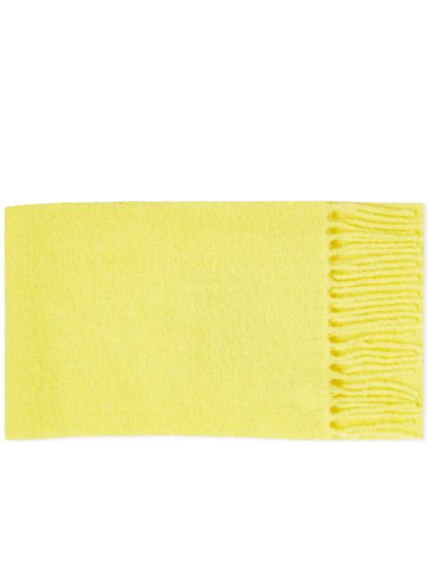 Maison Kitsune Baby Alpaca Plain Scarf