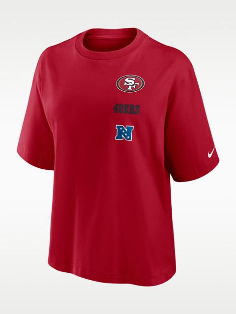 Nike San Francisco 49ers Primetime Premium Essential Boxy Women's Nike NFL T-Shirt