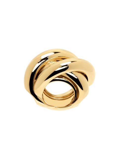BALENCIAGA Gold Saturne Ring