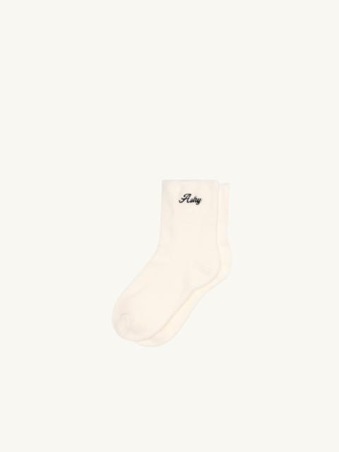 AUTRY TERRY COTTON SOCKS WITH EMBROIDERY LOGO UNISEX