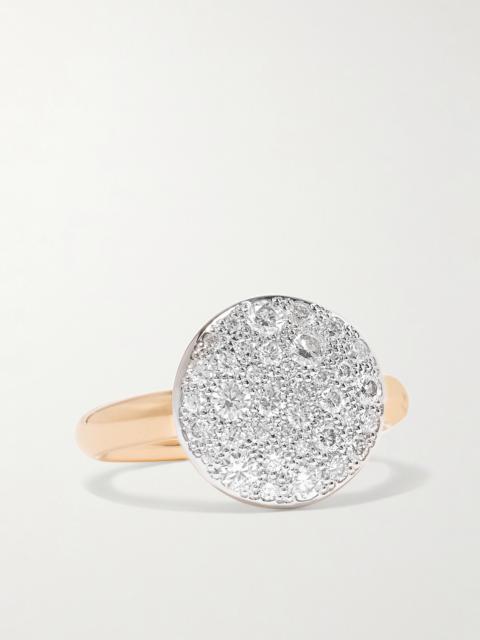 Pomellato Sabbia 18-karat Rose Gold Diamond Ring