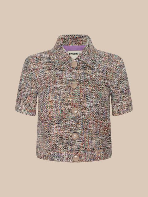 L'AGENCE Chita Tweed Jacket
