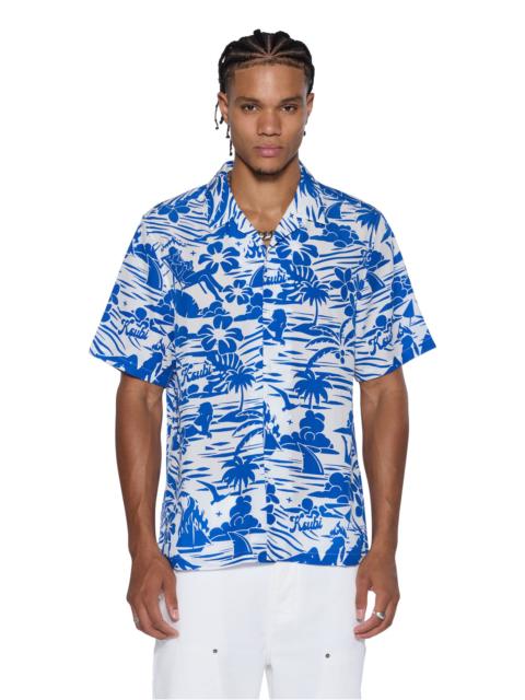 Ksubi LAGOON SS RESORT SHIRT BLUE