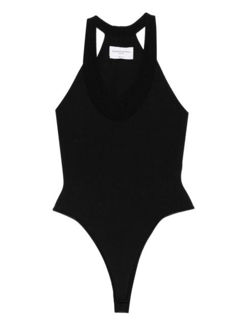 BRANDON MAXWELL knit ribbed bodysuit