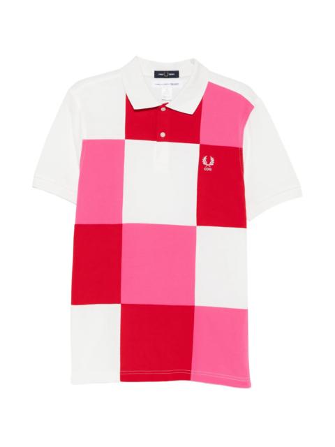 Comme des Garçons SHIRT CDG SHIRT x Fred Perry Checker Polo