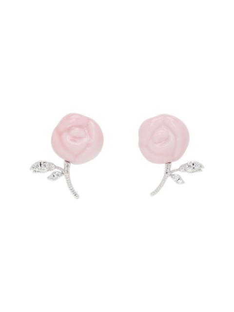 SHUSHU/TONG YVMIN Edition Ceramics Rose Earrings