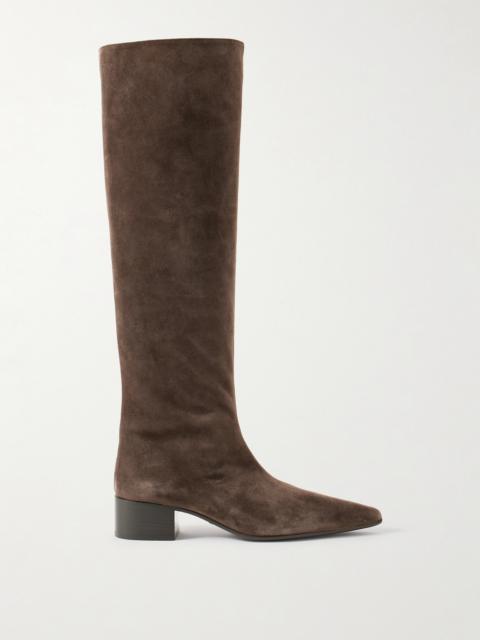 KHAITE Andee Suede Knee Boots