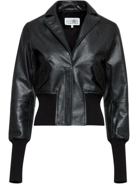 MM6 Maison Margiela leather jacket