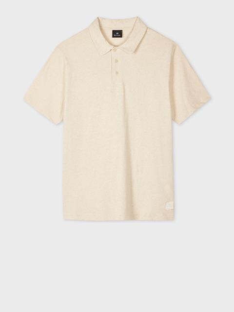 Paul Smith Ecru Regular-fit Linen-Blend Polo Shirt