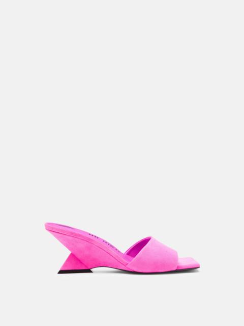 THE ATTICO ''CHEOPE'' FLUO FUCHSIA MULE