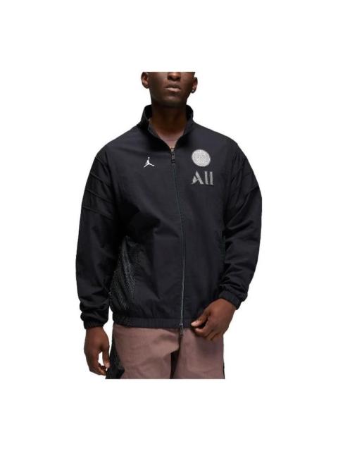 Jordan Air Jordan Paris Saint-Germain Anthem Jacket 'Black' DM3090-010