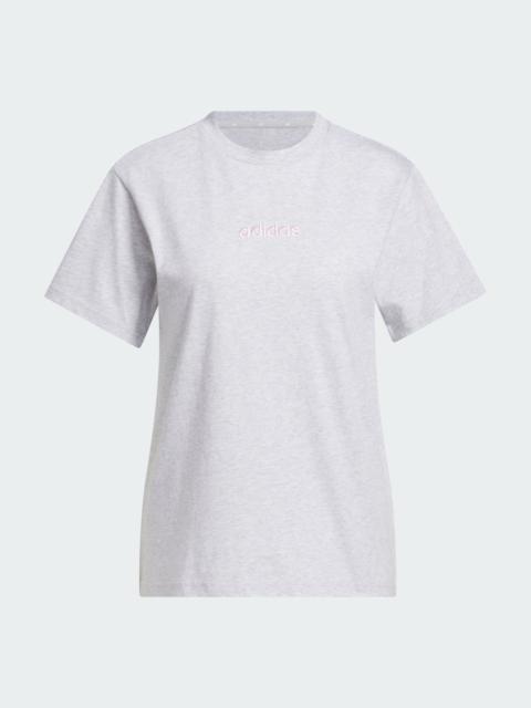 adidas BOW ON LINEAR LOGO GRAPHIC T-SHIRT