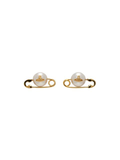 Vivienne Westwood Gold Jordan Earrings