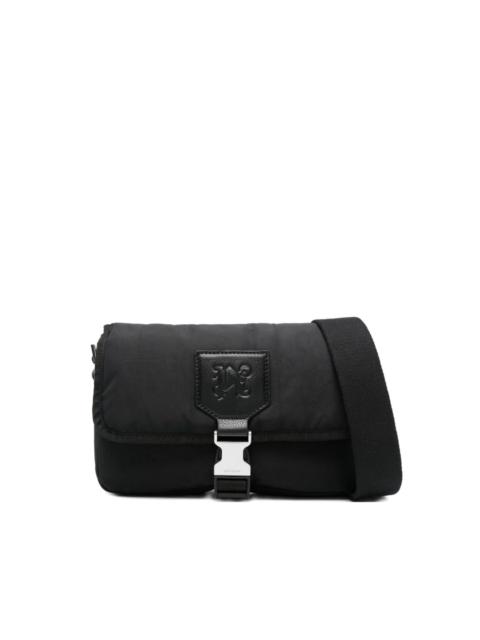Palm Angels monogram-debossed shoulder bag