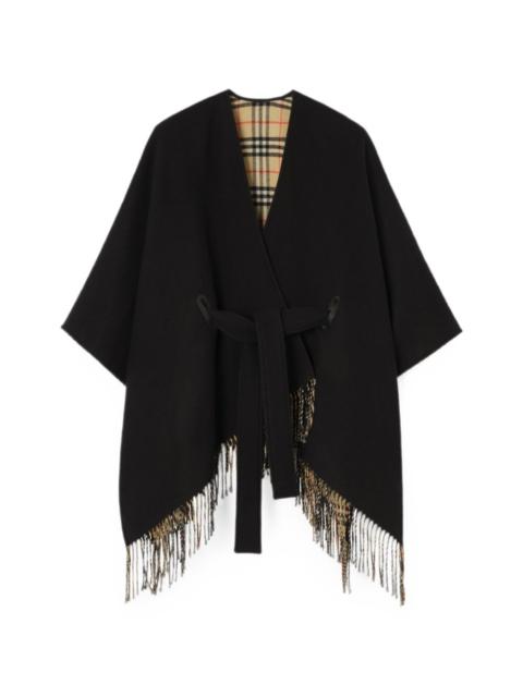 Burberry wool Tay cape