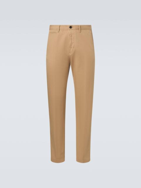 SLOWEAR Cotton and linen slim pants