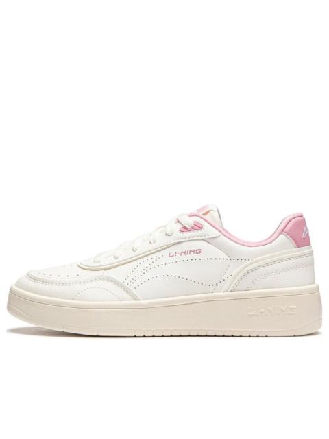 (WMNS) Li-Ning Su Su 'White Pink' AGCU112-3