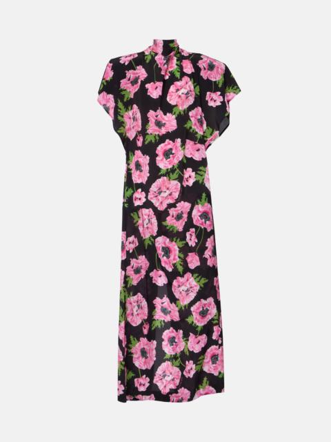 Stella McCartney poppy-print maxi dress