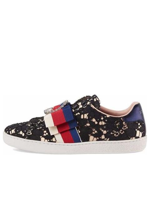 GUCCI (WMNS) Gucci Ace 'Dark Flower' 498705-9MW10-1214