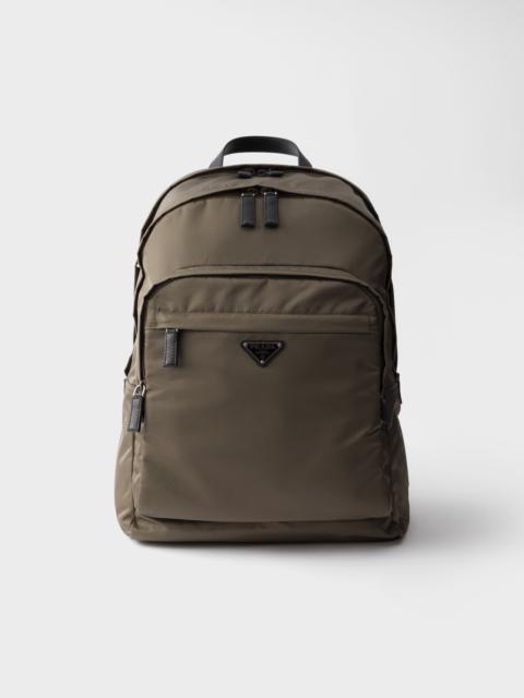 Prada Re-Nylon and Saffiano leather backpack