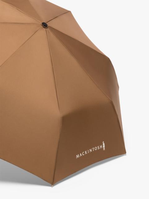 Mackintosh AYR CAMEL BROWN AUTOMATIC TELESCOPIC UMBRELLA