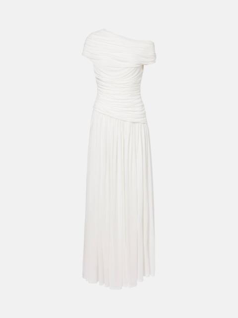 SIMKHAI draped one-shoulder 드레스