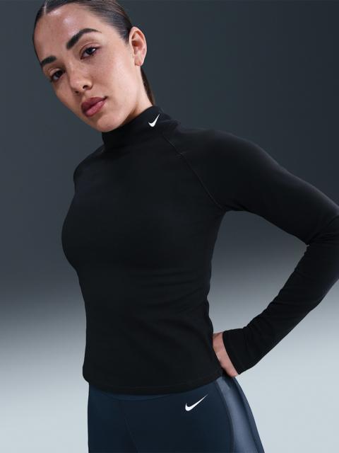 Nike Nike Pro Women's Dri-FIT Long-Sleeve Mock-Neck Top